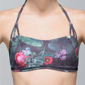 lululemon bra/Floral Bikini Top - Alight curious jungle/opal